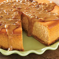 Maple pumpkin cheesecake