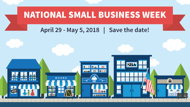 Logo for National Small Business Week